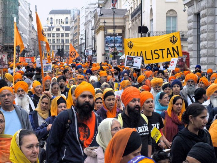 ਸਿੱਖ ਰੋਸ ਮੁਜ਼ਾਹਰੇ ਦੀ ਇੱਕ ਤਸਵੀਰ(ਫਾਈਲ ਫੋਟੋ)