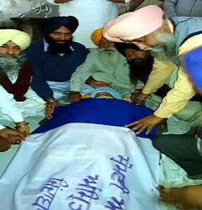 ਜਸਵੰਤ ਸਿੰਘ ਮਾਨ ਦੇ ਸਸਕਾਰ ਮੌਕੇ ਪਹੁੰਚੇ ਪੰਥਕ ਆਗੂ