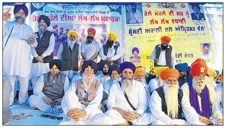 ਸਿਮਰਨਜੀਤ ਸਿੰਘ ਮਾਨ ਹੋਲੇ ਮੁਹੱਲੇ ਦੀ ਸਿਆਸੀ ਕਾਨਫਰੰਸ ਦੌਰਾਨ