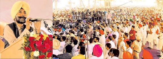ਜਗਮੀਤ ਬਰਾੜ ਆਪਣੇ ਸਮਰਥਕਾਂ ਨੂੰ ਸੰਬੋਧਿਤ ਹੁੰਦੇ ਹੋਏ