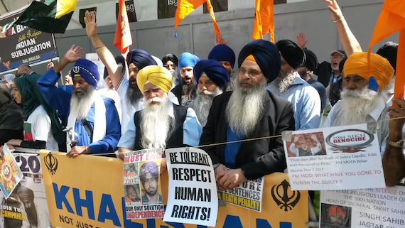 UK-Sikh-leaders-protest-outside-Indian-Embassy-in-UK