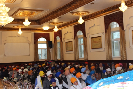 ਗੁਰਦੁਆਰਾ ਸਟਾਕਟਨ ਵਿਖੇ ਜੁੜੀਆਂ ਸੰਗਤਾਂ