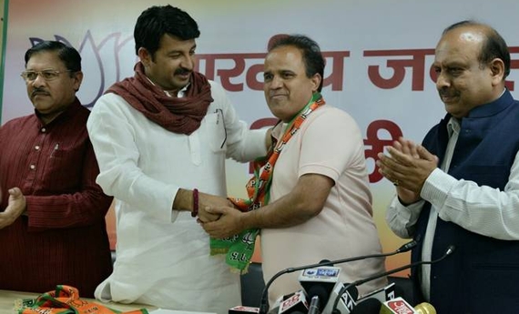 AAP ved parkash joins BJP