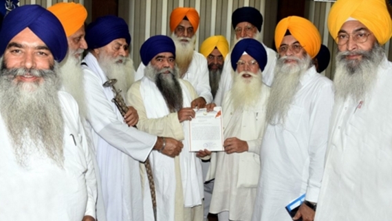 harnam singh dhumma and sgpc president