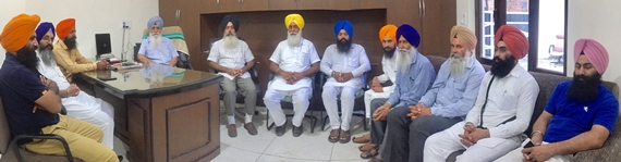 ਦਲ ਖ਼ਾਲਸਾ ਵਲੋਂ 14 ਅਗਸਤ ਨੂੰ ਕੱਢੇ ਜਾਣ ਵਾਲੇ ਮਾਰਚ ਦੀਆਂ ਤਿਆਰੀਆਂ ਲਈ ਇਕੱਤਰ ਹੋਏ ਦਲ ਦੇ ਆਗੂ ਅਤੇ ਕਾਰਜਕਰਤਾ