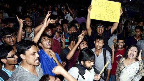 University-Students-Protest-Against-Fascism