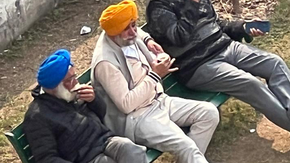 former sho gurbhinder singh and asi parshotam singh
