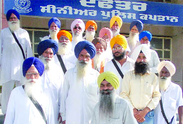 Local Bathinda Sikh representatives
